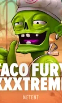 taco fury xxxtreme game logo